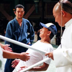 Still of Jet Li, Woo-Ping Yuen and Shidô Nakamura in Huo yuanjia (2006)