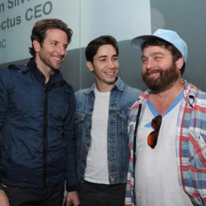 Bradley Cooper, Zach Galifianakis and Justin Long