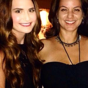 Shauna Richardson with Mina Olivera at the premiere of Cry Now at the 2014th San Francisco CineMas Film Festival