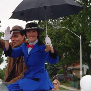 Mary Poppins on parade