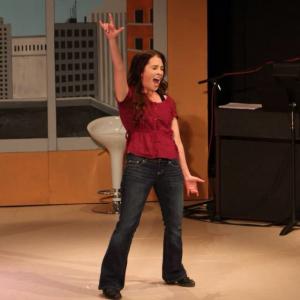 Kathy Roberts as Heidi in title of show