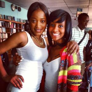 On Set of Brotherly Love with KeKe Palmer