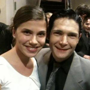 Corey Feldman and I at the premiere of 'Six Degrees of Hell'