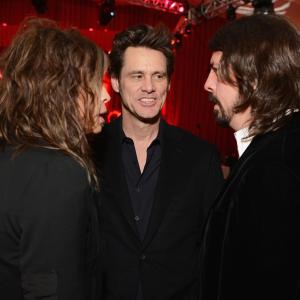 Jim Carrey Dave Grohl and Steven Tyler