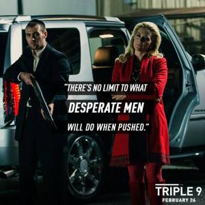 Alexander Babara and Kate Winslet in Triple 9 (2016)