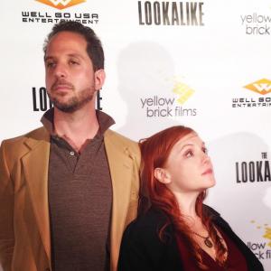 The Lookalike Los Angeles Red Carpet Premiere Lon Haber with Andrea Morris