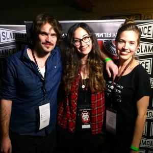 Nick Musurca, Jeannie Jo, and Alexandra August at Slamdance 2016