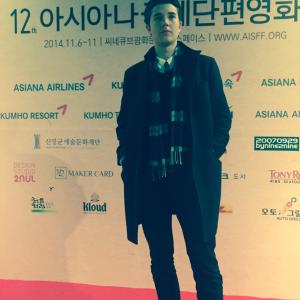 At the Closing of the 12th Asiana International Short Film Festival (AISFF 2014).