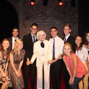 The Revelry of the Lost Boys cast Fringe Festival With Carol Channing