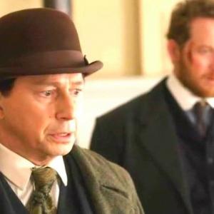 Still of Cole Hauser and Jeff Wincott as Marshal Hilliard in The Lizzie Borden Chronicles
