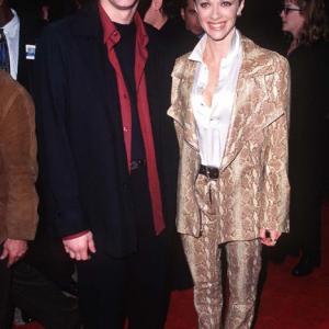 Jim Carrey and Lauren Holly at event of Beautiful Girls 1996
