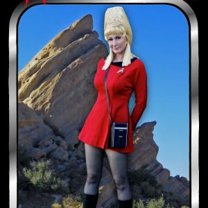 Cat Roberts as Yeoman Janice Rand in The Red Shirt Diaries
