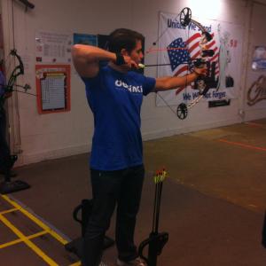 Zachary Zarvos  Archery Training Fuse Compound Bow