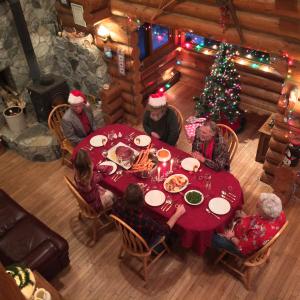 production designed this christmas feast for wild west guns christmas special in 2013