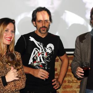 Ricardo Dávila with Lisi Linder and Albert Roca at event of Le llamarán Ian Bulnes (2010)