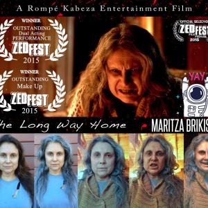 Acting award and Makeup award received from Zed Film Festival 2015