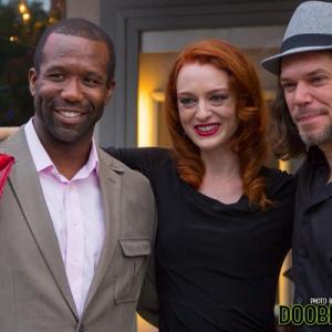Bradford Haynes Amber Chaney and Sean Freeland  The private screening of Cupids Requiem
