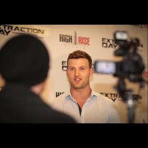 Jeremy Ninaber at private screening of Extraction Day