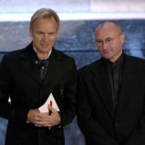 Sting and Phil Collins