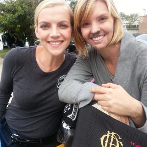 Mindy Fay Parks and Kara Killmer in Chicago Fire 2012