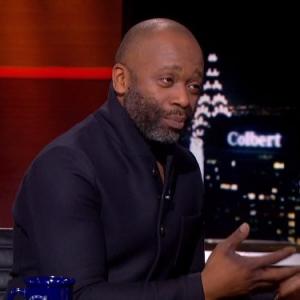 Still of Theaster Gates in The Colbert Report 2005