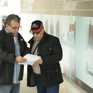 Producer Captain Nemo with Director George Nemeh on location in Amman Jordan !