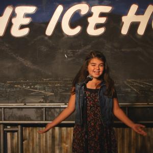 Performing stand up comedy at the Pasadena Ice House