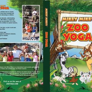 My new cover for Mikey Mikes ZOO YOGA DVD for children