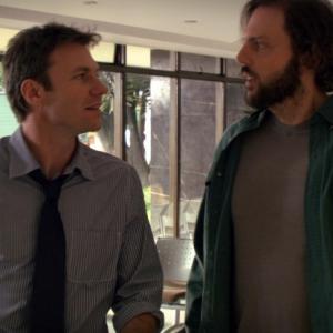 Still of Silas Weir Mitchell and Chris Vance in Mental 2009