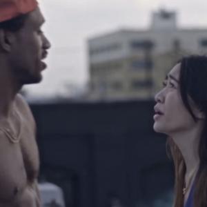 Still of Karen Ann Cabrera and Yonas Michael for Blessed