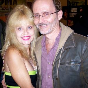 With actress Linnea Quigley