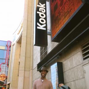 Gregory at the Nokia Theatre on Hollywood Boulevard 2012