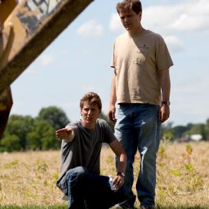 Still of Michael Shannon and Jeff Nichols in Take Shelter 2011