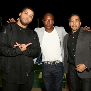 Neil Brown Jr., Tommy Davidson and O'Shea Jackson Jr. at event of IMDb on the Scene (2015)