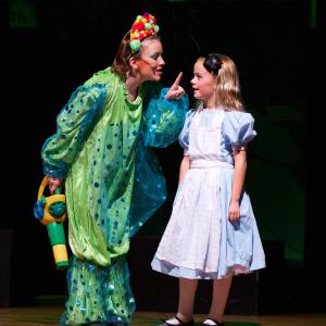 Haley as Alice in Alice in Wonderland