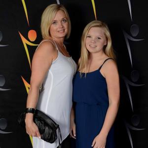 Ingrid & her mother Tone at the FIU Awards in March 2015.