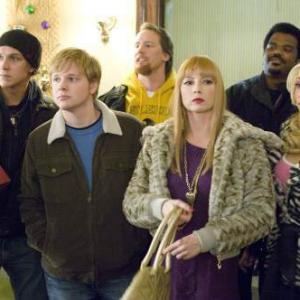 Still of Traci Lords, Jeff Anderson, Ricky Mabe, Jason Mewes, Craig Robinson and Katie Morgan in Zack and Miri Make a Porno (2008)