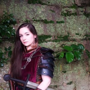 Photo from LARP Girl's Rose and Thorn Leather photoshoot.