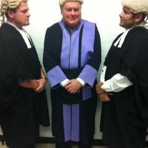 The clacton boys messrs Cowlin and Blackwell meet with Judge Guiness for a plea bargain session
