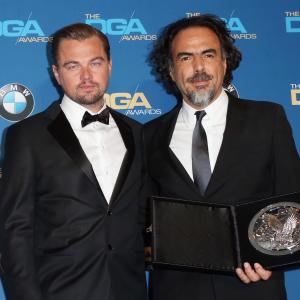 Leonardo DiCaprio and Alejandro Gonzalez
