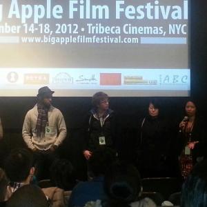 9th annual Big Apple Film Festival post screening QA of And I On the Opposite Shore