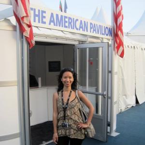 At the Cannes Film Festival 2011 American Pavilion