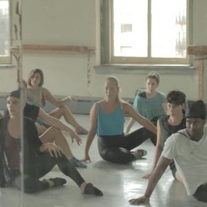 The dancers in a scene from 