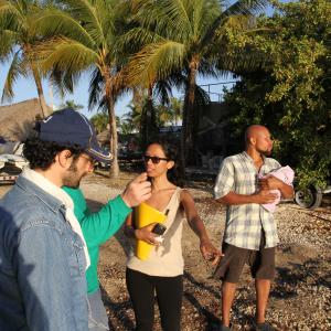 Directing my short film And I On the Opposite Shore on Gilberts Resort Key Largo FL