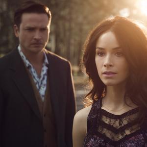Still of Abigail Spencer and Aden Young in Rectify (2013)