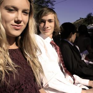 Two of my children, Darian-left and Beau-right, at my sister's wedding in 2012.