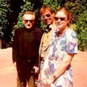 Dennis Hopper Bob DeBrino  Andrea Burlesconi at Venice Film Festival