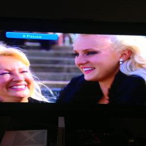 Mum & I on our TV !! 'Formal Wars' Nov 2012