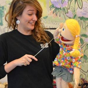 Puppeteering work done during Raleigh Little Theatres traveling show