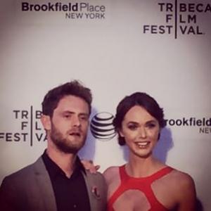 Matt OLeary and Jessica Cook at Tribeca Film Festival